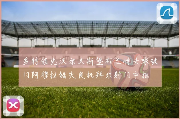 多特领先沃尔夫斯堡布兰特头球破门阿穆拉错失良机拜尔射门中框
